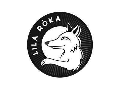 lila róka logo
