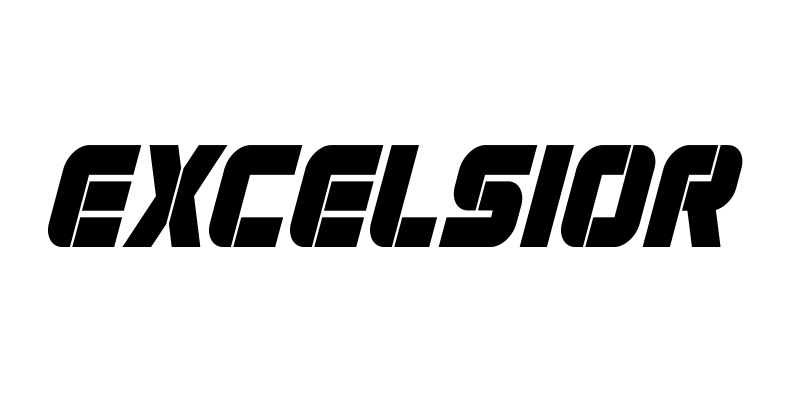 Excelsior logo evolution